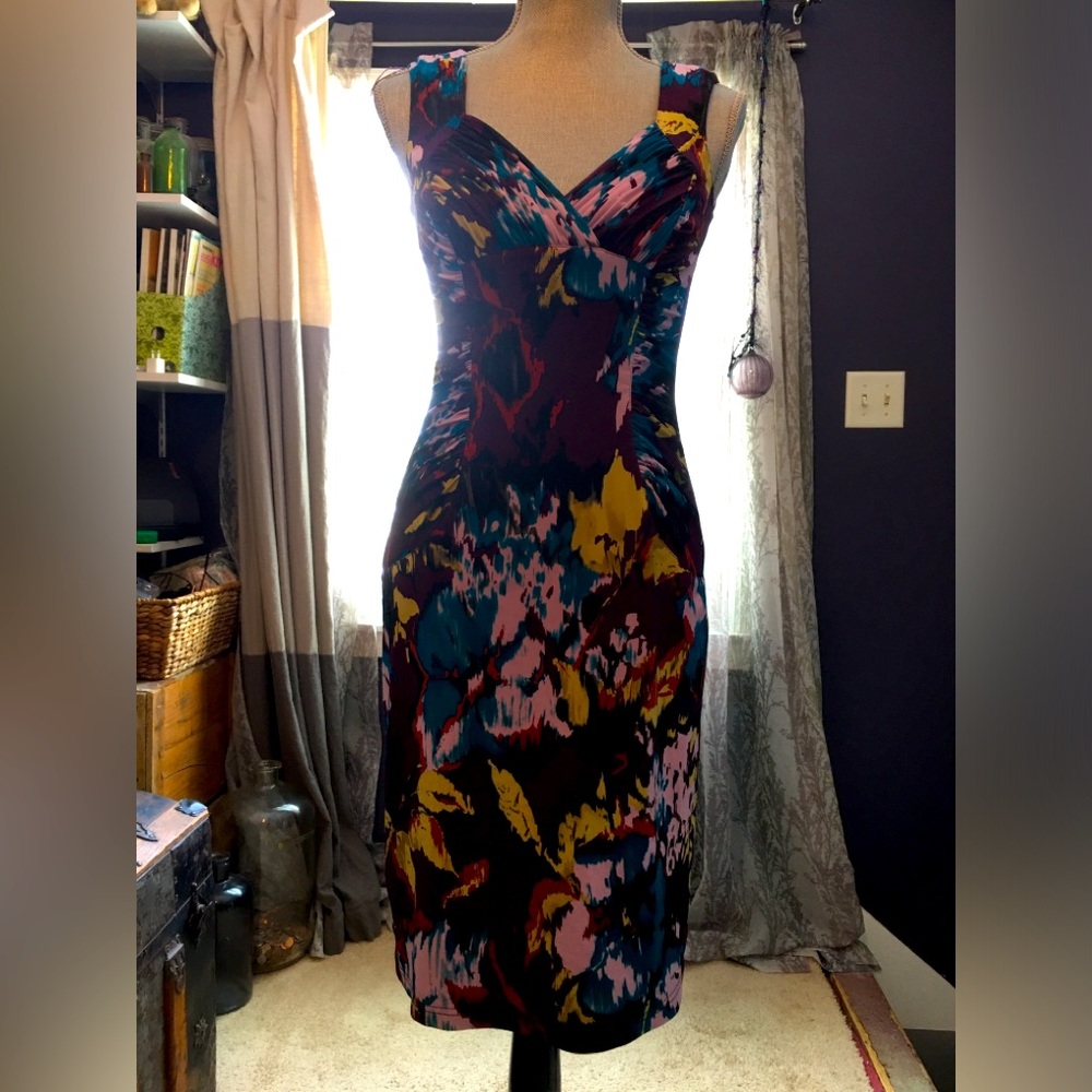 Adrianna Papell Fitted Dress